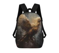 sinyumoney Mochilas Escolares Para Niños Impresas En 3D Phoenix Sweet Mochila De Moda Mochila Informal De Viaje Para Niños Mochila De Gran Capacidad Para Niños Y Niñas 17inch