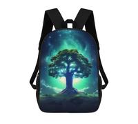 sinyumoney Mochilas Escolares Para Niños Impresas En 3D Universe Tree Mochila De Moda Mochila Informal De Viaje Para Niños Mochila De Gran Capacidad Para Niños Y Niñas 17inch