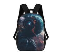 sinyumoney Mochilas Impresas En 3D 17inch Astronaut Cosmos Explorer Mochilas Para Niños Mochila Escolar Para Niños Bolsas De Viaje Lindas Mochila Informal Para Exteriores Para Niños
