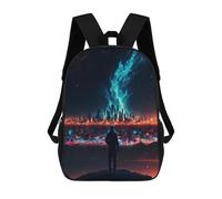 sinyumoney Mochilas Impresas En 3D 17inch Galaxy In The Night Sky Mochilas Para Niños Mochila Escolar Para Niños Bolsas De Viaje Lindas Mochila Informal Para Exteriores Para Niños