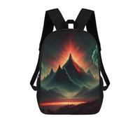 sinyumoney Mochilas Impresas En 3D 17inch Mystical Mountains Mochilas Para Niños Mochila Escolar Para Niños Bolsas De Viaje Lindas Mochila Informal Para Exteriores Para Niños