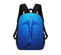 sinyumoney Mochilas Impresas En 3D 17inch Whale Shark Underwater Mochilas Para Niños Mochila Escolar Para Niños Bolsas De Viaje Lindas Mochila Informal Para Exteriores Para Niños