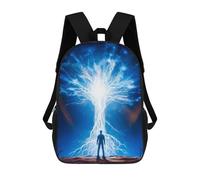 sinyumoney Mochilas Impresas En 3D Para Niños, Mochilas De Moda Y Casual Para Niños, Estudiantes De Primaria Y Colegio., Tree Of Life Paths, 17"