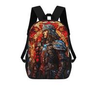 sinyumoney Mochilas Impresas En 3D Para Niños, Mochilas De Moda Y Casual Para Niños, Estudiantes De Primaria Y Colegio., The Soldier, 17"