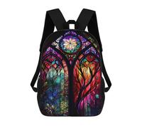 sinyumoney Mochilas Impresas En 3D Para Niños, Mochilas De Moda Y Casual Para Niños, Estudiantes De Primaria Y Colegio., Church Of Seasons, 17"