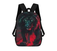 sinyumoney Mochilas Infantiles De 17 Pulgadas Black Lion King Art Print -1 Mochila Escolar Impresa En 3D Para Niños Mochilas De Viaje De Moda Para Niños Y Estudiantes