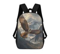 sinyumoney Mochilas Infantiles De 17 Pulgadas Falcon in Flight Mochila Escolar Impresa En 3D Para Niños Mochilas De Viaje De Moda Para Niños Y Estudiantes