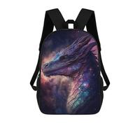 sinyumoney Mochilas Infantiles De 17 Pulgadas Galactic Dragon Art Print-32 Mochila Escolar Impresa En 3D Para Niños Mochilas De Viaje De Moda Para Niños Y Estudiantes