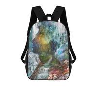 sinyumoney Mochilas Infantiles De 17 Pulgadas Memories of Her Forest Mochila Escolar Impresa En 3D Para Niños Mochilas De Viaje De Moda Para Niños Y Estudiantes