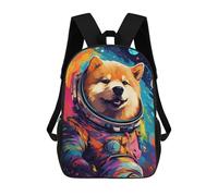 sinyumoney Mochilas Infantiles De 17 Pulgadas Space Dog Adventure-111 Mochila Escolar Impresa En 3D Para Niños Mochilas De Viaje De Moda Para Niños Y Estudiantes
