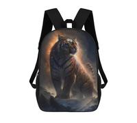 sinyumoney Mochilas Infantiles De 17 Pulgadas Tiger Fantasy Artwork Mochila Escolar Impresa En 3D Para Niños Mochilas De Viaje De Moda Para Niños Y Estudiantes