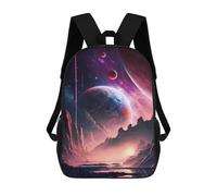 sinyumoney Mochilas Infantiles Impresas En 3D 17inch Celestial Symphony Bolsas Para Libros Para Niños Y Niñas Mochila Escolar Con Bolsillos Grandes Para Niños