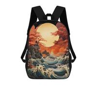 sinyumoney Mochilas Infantiles Impresas En 3D 17inch Mochila Escolar Infantil Mochilas De Viaje Mochilas De Moda Mochilas De Gran Capacidad