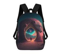 sinyumoney Mochilas Infantiles Impresas En 3D 17inch Space Is Wild Soldier Bolsas Para Libros Para Niños Y Niñas Mochila Escolar Con Bolsillos Grandes Para Niños