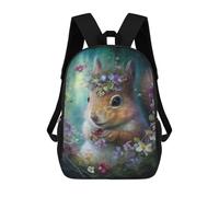 sinyumoney Mochilas Infantiles Impresas En 3D Adorable Little Squirrel Mochilas Mochilas De Moda Casual Mochila De Día Bonitas Bolsas De Viaje Mochila Casual Para Exteriores Para Niño Y Niña