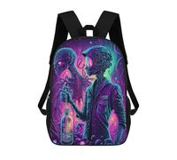 sinyumoney Mochilas Infantiles Impresas En 3D Alien Experimentation Scene Mochilas Para Libros Para Niños Y Niñas Mochila Escolar Infantil Con Bolsillos Grandes Para Niños 17inch