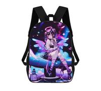 sinyumoney Mochilas Infantiles Impresas En 3D Angel Wings Fantasy Artwork Mochila Escolar Infantil Linda Mochila Informal Para Exteriores Para Niños Estudiantes De Secundaria 17inch