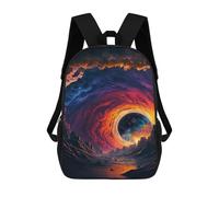 sinyumoney Mochilas Infantiles Impresas En 3D Black Hole Galaxy Landscape Mochilas Mochilas De Moda Casual Mochila De Día Bonitas Bolsas De Viaje Mochila Casual Para Exteriores Para Niño Y Niña