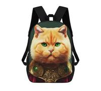 sinyumoney Mochilas Infantiles Impresas En 3D British Shorthair Cat Mochilas Escolares Para Niños Y Niñas Mochilas De Viaje Bolsas Para Libros Para La Escuela O Viajes 17inch