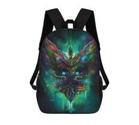 sinyumoney Mochilas Infantiles Impresas En 3D Butterfly Attractive Mochila Escolar Infantil Linda Mochila Informal Para Exteriores Para Niños Estudiantes De Secundaria 17inch
