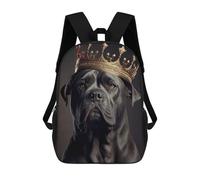 sinyumoney Mochilas Infantiles Impresas En 3D Cane Corso King Mochilas Escolares Para Niños Y Niñas Mochilas De Viaje Bolsas Para Libros Para La Escuela O Viajes 17inch