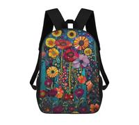 sinyumoney Mochilas Infantiles Impresas En 3D Colorful Fantasy Garden Mochilas Mochilas De Moda Casual Mochila De Día Bonitas Bolsas De Viaje Mochila Casual Para Exteriores Para Niño Y Niña