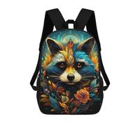 sinyumoney Mochilas Infantiles Impresas En 3D Colorful Fox Portrait -13 Mochilas Escolares Para Niños Y Niñas Mochilas De Viaje Bolsas Para Libros Para La Escuela O Viajes 17inch