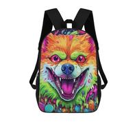 sinyumoney Mochilas Infantiles Impresas En 3D Colorful Fox Portrait -8 Mochilas Para Libros Para Niños Y Niñas Mochila Escolar Infantil Con Bolsillos Grandes Para Niños 17inch