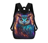 sinyumoney Mochilas Infantiles Impresas En 3D Colorful Mystical Owl Artwork -2 Mochila Escolar Infantil Linda Mochila Informal Para Exteriores Para Niños Estudiantes De Secundaria 17inch