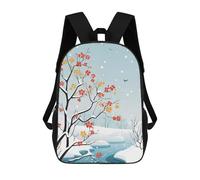 sinyumoney Mochilas Infantiles Impresas En 3D Colorful Winter Magic Mochilas Para Libros Para Niños Y Niñas Mochila Escolar Infantil Con Bolsillos Grandes Para Niños 17inch