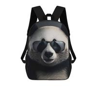 sinyumoney Mochilas Infantiles Impresas En 3D Cool Panda Mochila Escolar Infantil Linda Mochila Informal Para Exteriores Para Niños Estudiantes De Secundaria 17inch