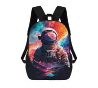 sinyumoney Mochilas Infantiles Impresas En 3D Cosmic Astronaut Adventure-3 Mochilas Mochilas De Moda Casual Mochila De Día Bonitas Bolsas De Viaje Mochila Casual Para Exteriores Para Niño Y Niña