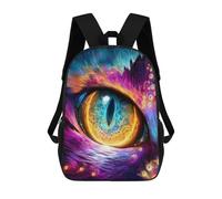 sinyumoney Mochilas Infantiles Impresas En 3D Cosmic Eye Fantasy Art Mochilas Mochilas De Moda Casual Mochila De Día Bonitas Bolsas De Viaje Mochila Casual Para Exteriores Para Niño Y Niña