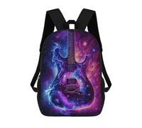 sinyumoney Mochilas Infantiles Impresas En 3D Cosmic Guitar Art Print-4 Mochilas Mochilas De Moda Casual Mochila De Día Bonitas Bolsas De Viaje Mochila Casual Para Exteriores Para Niño Y Niña