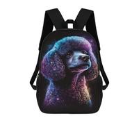 sinyumoney Mochilas Infantiles Impresas En 3D Cosmic Poodle Art Print-10 Mochilas Mochilas De Moda Casual Mochila De Día Bonitas Bolsas De Viaje Mochila Casual Para Exteriores Para Niño Y Niña