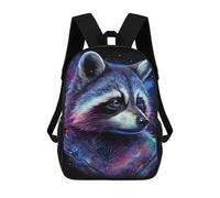 sinyumoney Mochilas Infantiles Impresas En 3D Cosmic Raccoon Art Print-17 Mochilas Mochilas De Moda Casual Mochila De Día Bonitas Bolsas De Viaje Mochila Casual Para Exteriores Para Niño Y Niña