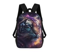 sinyumoney Mochilas Infantiles Impresas En 3D Cosmic Tiger Portrait-2 Mochilas Mochilas De Moda Casual Mochila De Día Bonitas Bolsas De Viaje Mochila Casual Para Exteriores Para Niño Y Niña