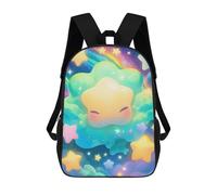 sinyumoney Mochilas Infantiles Impresas En 3D Cute Starry Sky Illustration Mochila Escolar Infantil Linda Mochila Informal Para Exteriores Para Niños Estudiantes De Secundaria 17inch