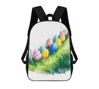 sinyumoney Mochilas Infantiles Impresas En 3D Easter Egg Hunt Mochila Escolar Infantil Linda Mochila Informal Para Exteriores Para Niños Estudiantes De Secundaria 17inch