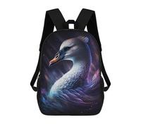 sinyumoney Mochilas Infantiles Impresas En 3D Enchanted Swan Fantasy Artwork Mochilas Mochilas De Moda Casual Mochila De Día Bonitas Bolsas De Viaje Mochila Casual Para Exteriores Para Niño Y Niña
