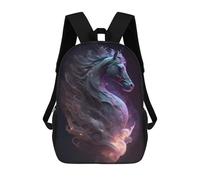 sinyumoney Mochilas Infantiles Impresas En 3D Enchanted Unicorn Portrait -2 Mochila Escolar Infantil Linda Mochila Informal Para Exteriores Para Niños Estudiantes De Secundaria 17inch