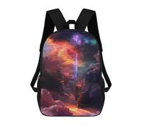 sinyumoney Mochilas Infantiles Impresas En 3D Fantasy Cloud Cityscape Mochilas Mochilas De Moda Casual Mochila De Día Bonitas Bolsas De Viaje Mochila Casual Para Exteriores Para Niño Y Niña
