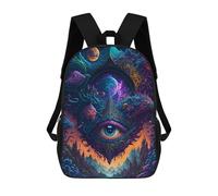 sinyumoney Mochilas Infantiles Impresas En 3D Fantasy Eye Mystic Portal Mochilas Escolares Para Niños Y Niñas Mochilas De Viaje Bolsas Para Libros Para La Escuela O Viajes 17inch