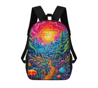 sinyumoney Mochilas Infantiles Impresas En 3D Fantasy Forest Journey -1 Mochilas Para Libros Para Niños Y Niñas Mochila Escolar Infantil Con Bolsillos Grandes Para Niños 17inch