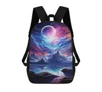 sinyumoney Mochilas Infantiles Impresas En 3D Fantasy Galaxy Landscape -6 Mochilas Mochilas De Moda Casual Mochila De Día Bonitas Bolsas De Viaje Mochila Casual Para Exteriores Para Niño Y Niña