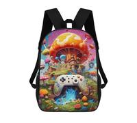 sinyumoney Mochilas Infantiles Impresas En 3D Fantasy Mushroom Kingdom Adventure Mochilas Escolares Para Niños Y Niñas Mochilas De Viaje Bolsas Para Libros Para La Escuela O Viajes 17inch