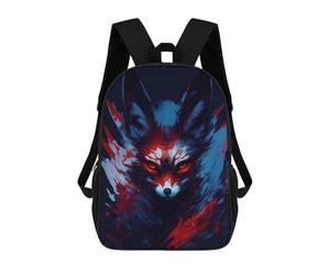 sinyumoney Mochilas Infantiles Impresas En 3D Fennec Fox Abstract Mochilas Escolares Para Niños Y Niñas Mochilas De Viaje Bolsas Para Libros Para La Escuela O Viajes 17inch