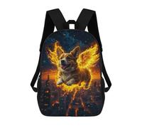 sinyumoney Mochilas Infantiles Impresas En 3D Flying Yellow Dog Animal Mochilas Escolares Para Niños Y Niñas Mochilas De Viaje Bolsas Para Libros Para La Escuela O Viajes 17inch