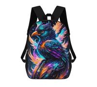 sinyumoney Mochilas Infantiles Impresas En 3D Galactic Phoenix Artwork Mochilas Para Libros Para Niños Y Niñas Mochila Escolar Infantil Con Bolsillos Grandes Para Niños 17inch