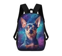 sinyumoney Mochilas Infantiles Impresas En 3D Galactic Pup Portrait -6 Mochilas Para Libros Para Niños Y Niñas Mochila Escolar Infantil Con Bolsillos Grandes Para Niños 17inch